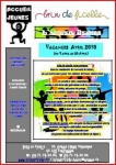 Programme des vacances de Avril
